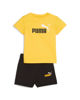 Immagine di PUMA  - SET SHORT+ T-SHIRT GIALLA E NERA BABY ( 6 MESI - 4 ANNI)MINICATS ESSENTIALS, 686285-55