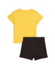 Immagine di PUMA  - SET SHORT+ T-SHIRT GIALLA E NERA BABY ( 6 MESI - 4 ANNI)MINICATS ESSENTIALS, 686285-55