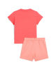 Immagine di PUMA  - SET SHORT+ T-SHIRT CORALLO E ROSA PESCA  BABY ( 6 MESI - 4 ANNI)MINICATS ESSENTIALS, 686285-02