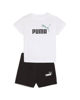 Immagine di PUMA  - SET SHORT+ T-SHIRT BIANCA E NERA  BABY ( 6 MESI - 4 ANNI)MINICATS ESSENTIALS, 686285-02