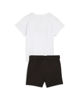 Immagine di PUMA  - SET SHORT+ T-SHIRT BIANCA E NERA  BABY ( 6 MESI - 4 ANNI)MINICATS ESSENTIALS, 686285-02
