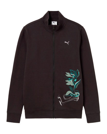 Immagine di PUMA -FELPA NERA FULL ZIP GRAPHIC FLOWERED FZ FL DA DONNA, 693458-01