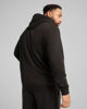 Immagine di PUMA - FELPA NERA CON CAPPUCCIO ESSENTIAL SMALL N.1 DA UOMO, 524953-95