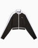 Immagine di PUMA -FELPA NERA E BIANCA FULL ZIPRELAXED CROPPED TRACK DA DONNA, 634556-01