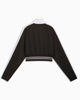 Immagine di PUMA -FELPA NERA E BIANCA FULL ZIPRELAXED CROPPED TRACK DA DONNA, 634556-01