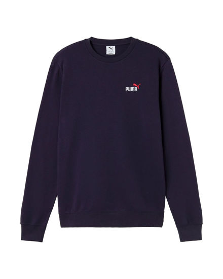 Immagine di PUMA - FELPA BLU ESSENTIAL +2 COLOR SMALL LOGO  DA UOMO, 694495-16