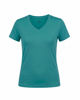 Immagine di MY JEWELS - Tshirt mezza manica con scollo a V BAMBOO petrolio