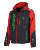 Immagine di UNIVERS - Giacca softshell water resistant grigio e rosso