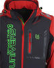 Immagine di UNIVERS - Giacca softshell water resistant grigio e rosso