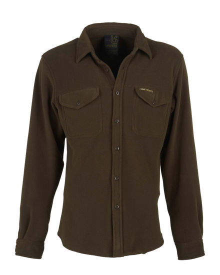 Immagine di UNIVERS - Camicia in pile verde