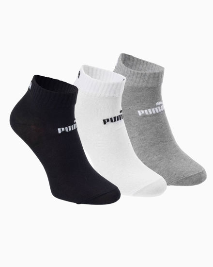 Immagine di CALZE QUARTER-V 3PP 201104001 GRY-WHT-BK