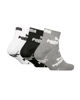 Immagine di CALZE QUARTER JR 3P 274011001 WH-GRY-BLK