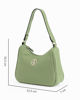 Immagine di CORTINA POLO STYLE - Borsa a spalla verde con dettaglio borchie