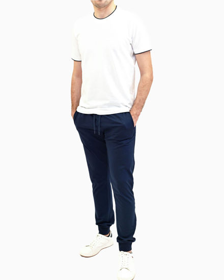 Immagine di KEY UP - PANTALONE DA TUTA UOMO BLU IN JERSEY, 2JB81/1245