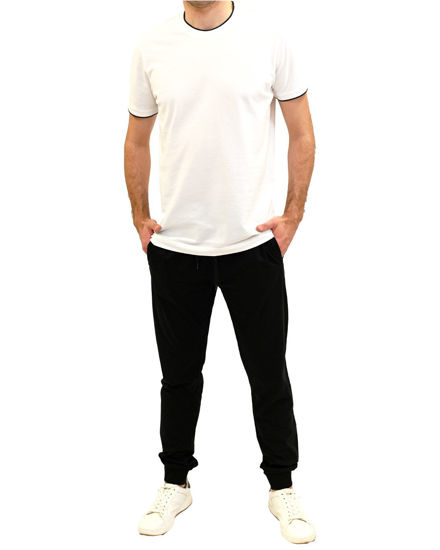 Immagine di KEY UP - PANTALONE DA TUTA UOMO NERO IN JERSEY, 2JB81/1246