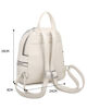 Immagine di RIFLE - Zaino beige con due scomparti principali e tasca frontale con zip orizzontale