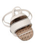 Immagine di RIFLE - Zaino beige con due scomparti principali e tasca frontale con zip orizzontale