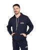Immagine di XTREME BOXING - Felpa con cappuccio full zip blu in cotone