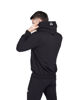 Immagine di XTREME BOXING - Felpa con cappuccio full zip nero in cotone