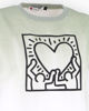 Immagine di KEITH HARING - Tshirt manica corta bianco e verde in cotone