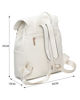 Immagine di NARDINI - Zaino beige multitasche con patta e coulisse