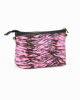 Immagine di NARDINI - Pochette animalier fuxia con polsiera, tracolla removibile