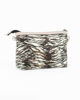 Immagine di NARDINI - Pochette animalier verde acqua con polsiera, tracolla removibile