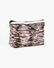 Immagine di NARDINI - Pochette animalier rosa con polsiera, tracolla removibile
