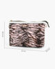 Immagine di NARDINI - Pochette animalier rosa con polsiera, tracolla removibile