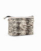 Immagine di NARDINI - Pochette animalier beige con polsiera, tracolla removibile