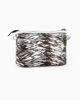 Immagine di NARDINI - Pochette animalier bianca con polsiera, tracolla removibile