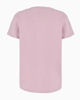 Immagine di TATOO - Tshirt manica corta con cuore e scritta malva in cotone