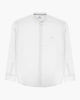 Immagine di BLUE LEMON - OVER CAMICIA MANICA LUNGA LINO COLLO COREANO