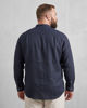 Immagine di BLUE LEMON - OVER CAMICIA MANICA LUNGA LINO COLLO COREANO