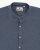 Immagine di BLUE LEMON - OVER CAMICIA MANICA LUNGA LINO COLLO COREANO