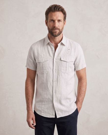 Immagine di CAMICIA MANICA CORTA LINO REGULAR FIT