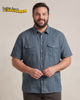Immagine di OVER CAMICIA MANICA CORTA 100% LINO