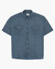 Immagine di OVER CAMICIA MANICA CORTA 100% LINO