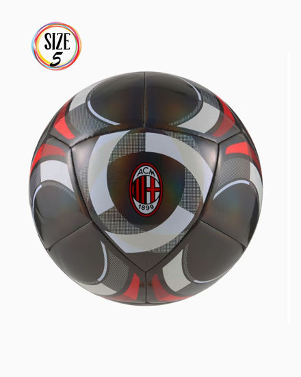 Immagine di PALLONE ACM MILAN CULTURE BALL BLACK-RED