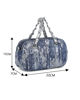 Immagine di MINIBAG IN JEANS 2MANICI INTRECC.E 2ZIP