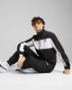 Immagine di PUMA -TUTA COMPLETA NERA E BIANCA FULL ZIP IN ACETATO POLY COLORBLOCK SUIT  DA UOMO, 687304-01