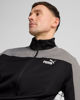 Immagine di PUMA -TUTA COMPLETA NERA E GRIGIA FULL ZIP IN MICROFIBRA WOVEN COLORBLOCK TRACKSUIT  DA UOMO, 684856-01