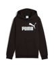 Immagine di PUMA - FELPA JUNIOR ( 7-16 ANNI) NERA CON CAPPUCCIO  ESSENTIAL N. 1 LOGO HD FL, 684908-01