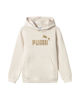 Immagine di PUMA - FELPA JUNIOR ( 7-16 ANNI) BORDEAUX CON CAPPUCCIO  ESSENTIAL + TEXTURED FOIL BIG LOGO, 692208-87
