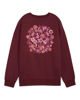 Immagine di PUMA - FELPA GIROCOLLO BORDEAUX  ESSENTIAL NATURE 2.0 OVERSIZED CREW FL DA DONNA, 688078-96