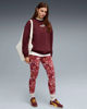 Immagine di PUMA - FELPA GIROCOLLO BORDEAUX  ESSENTIAL NATURE 2.0 OVERSIZED CREW FL DA DONNA, 688078-96