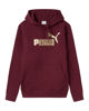 Immagine di PUMA - FELPA  BORDEAUX CON CAPPUCCIO ESSENTIAL +TEXTURED FOIL BIG LOGO DA DONNA, 692198-96