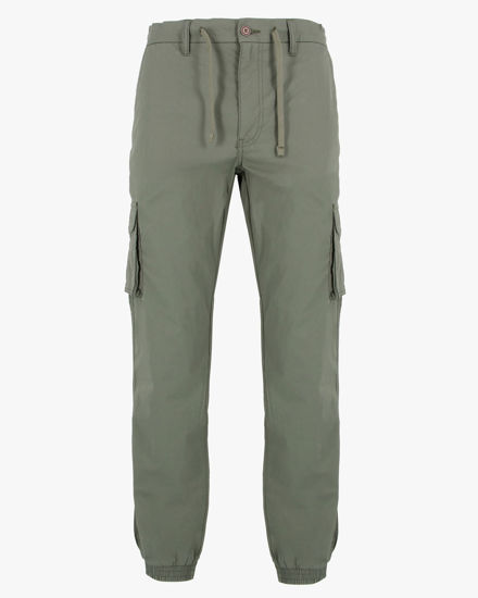 Immagine di YELLOW DOG - Pantalone tasca america verde militare con coulisse