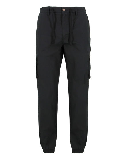 Immagine di YELLOW DOG - Pantalone tasca america nero con coulisse