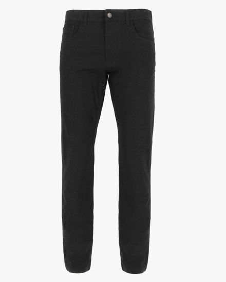 Immagine di YELLOW DOG - Pantalone basic 5 tasche nero da uomo in cotone